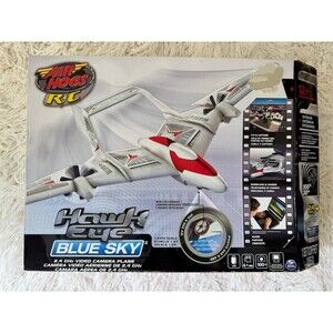 Air Hogs R/C Hawk Eye 2.4GHz Video Camera Plane w/ Remote Multi-Color